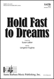 Hold Fast to Dreams SATB choral sheet music cover Thumbnail